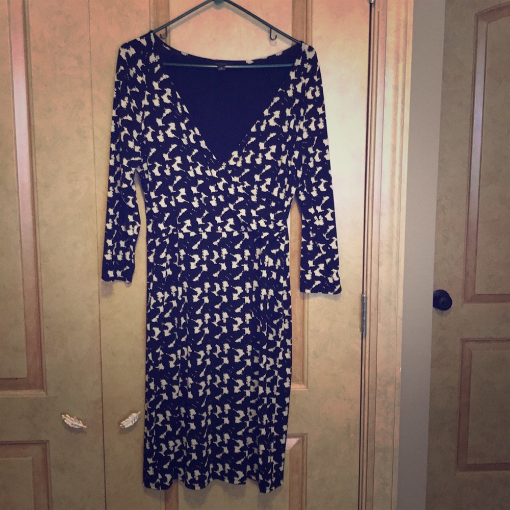 Ann Taylor Faux Wrap Dress